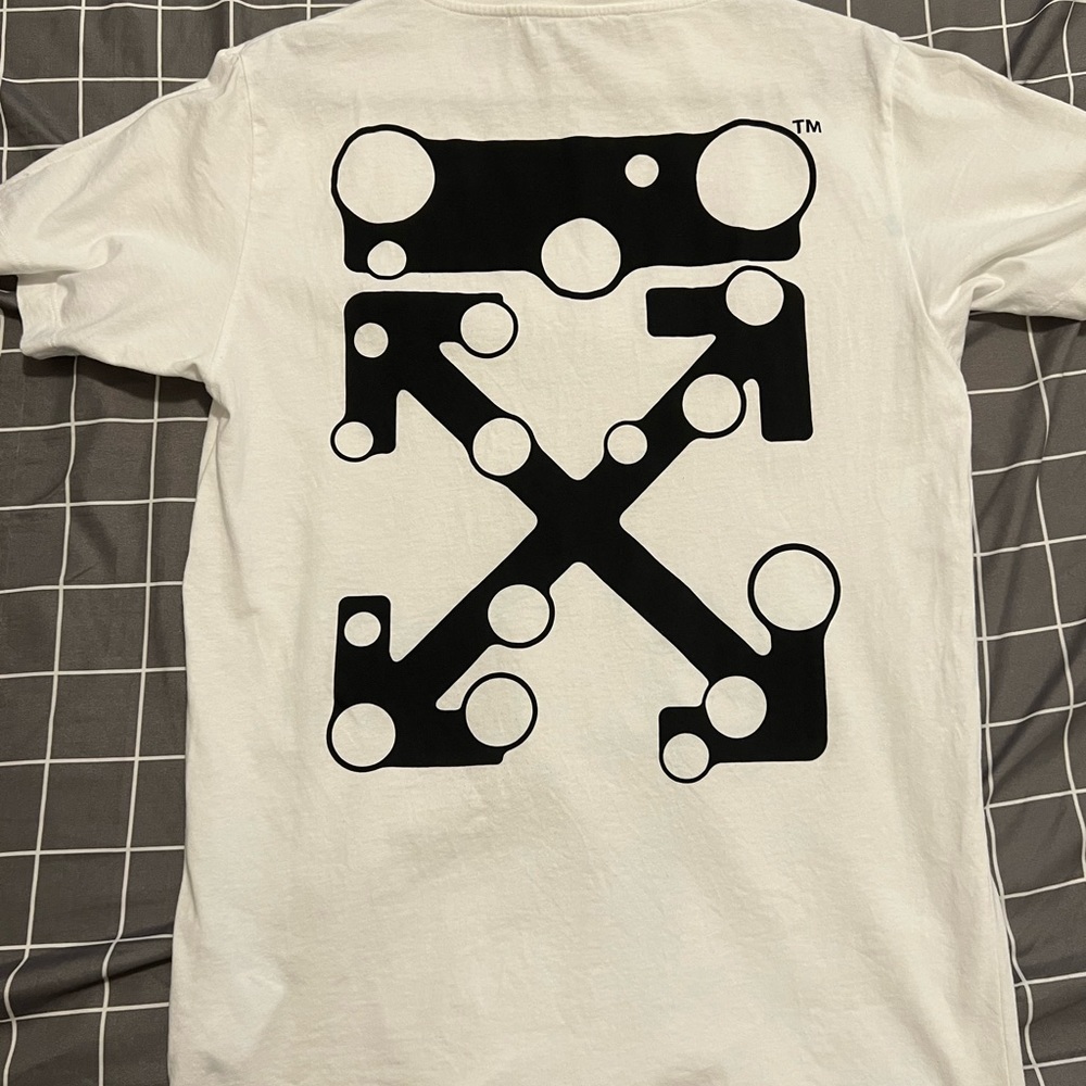 AUTHENTIC OFF WHITE BUBBLE ARROW T SHIRT